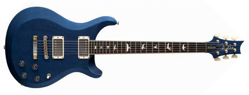 Prs Mccarty 594 Thinline S2 Usa 2h 58/15lt Ht Rw - Metallic Midnight Satin - Guitare Électrique Double Cut - Main picture