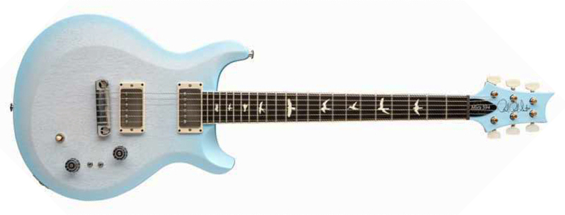 Prs Mira 594 Satin S2 Usa 2h Ht Rw - Cloud Burst - Guitare Électrique Double Cut - Main picture