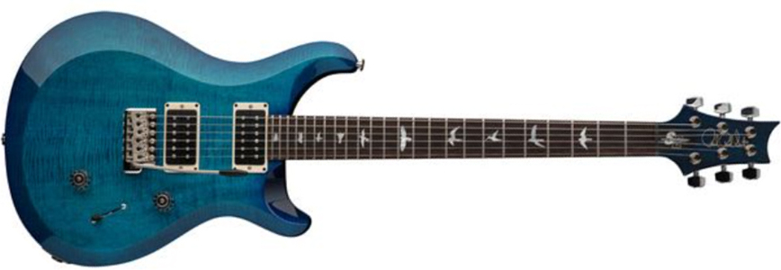 Prs S2 Custom 24 10th Ann. Ltd Usa 2023 2h Trem Rw - Lake Blue - Guitare Électrique Double Cut - Main picture