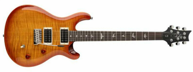 Prs Se Ce 24 Hh Trem Mn - Vintage Sunburst - Guitare Électrique Double Cut - Main picture