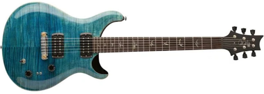 Prs Se Paul's Guitar Hh Ht Rw - Aqua Blue - Guitare Électrique Double Cut - Main picture