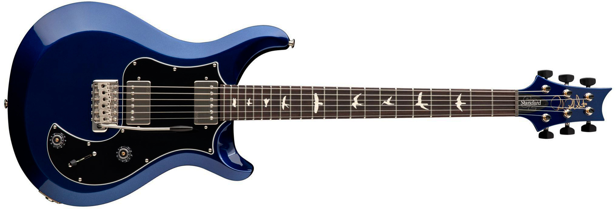Prs Standard 22 S2 Usa 2h Trem Rw - Metallic Midnight - Guitare Électrique Double Cut - Main picture