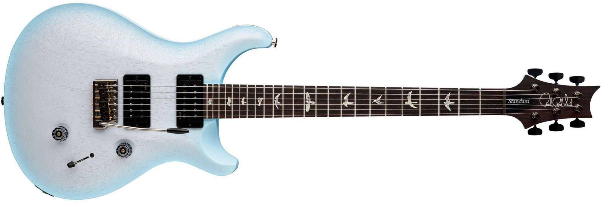 Prs Standard 24 S2 Usa 2h Dmo Trem Rw - Cloud Burst Satin - Guitare Électrique Double Cut - Main picture