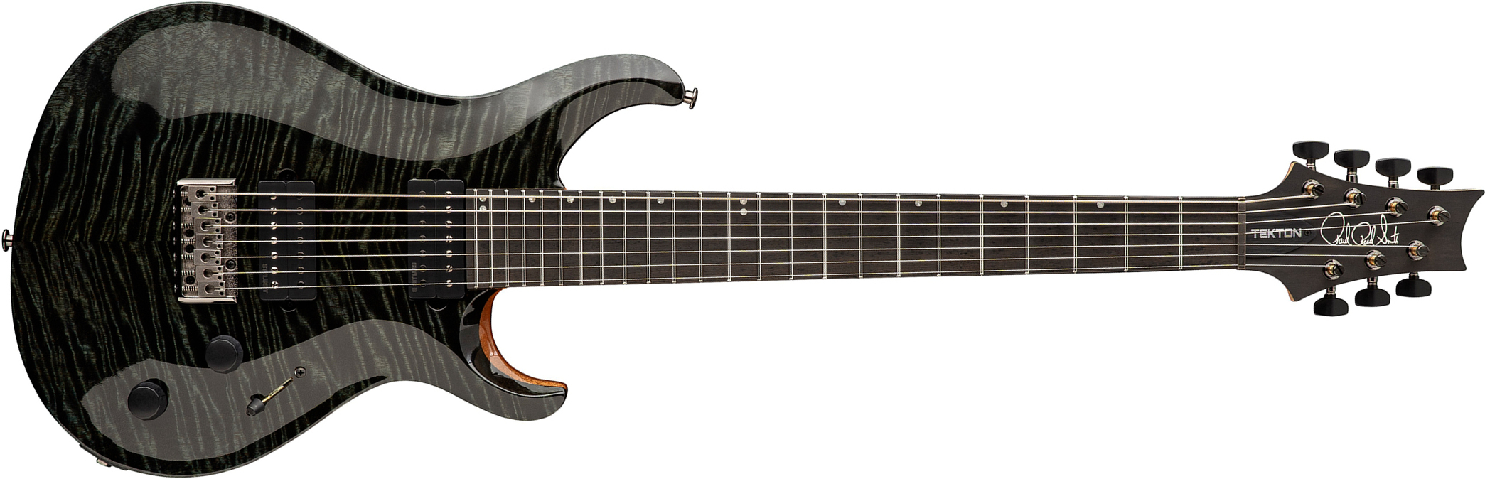 Prs Tekton Svn Usa 7c Baryton 2h Ht Eb - Slate Blue - Guitare Électrique Baryton - Main picture