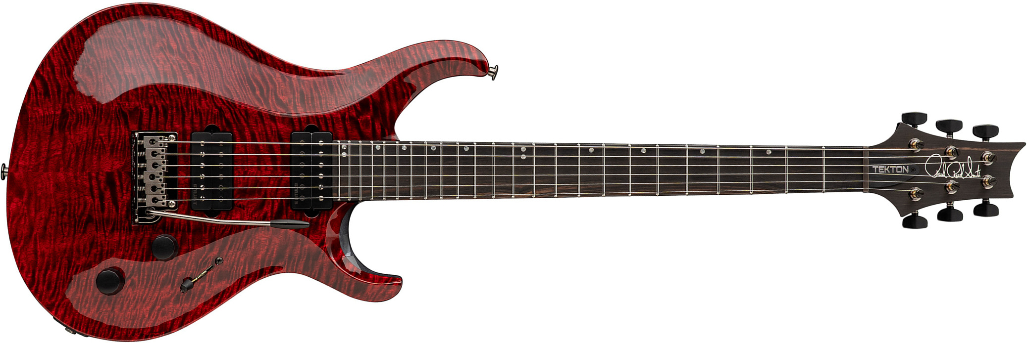 Prs Tekton T Usa 2h Trem Eb - Bloodstone Red - Guitare Électrique Double Cut - Main picture