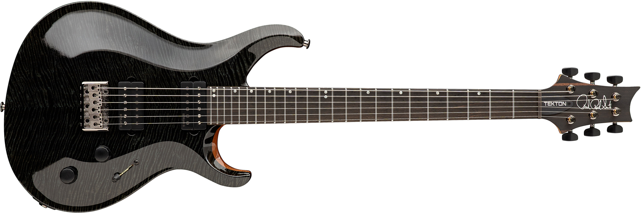 Prs Tekton Usa 2h Ht Eb - Slate Blue - Guitare Électrique Double Cut - Main picture