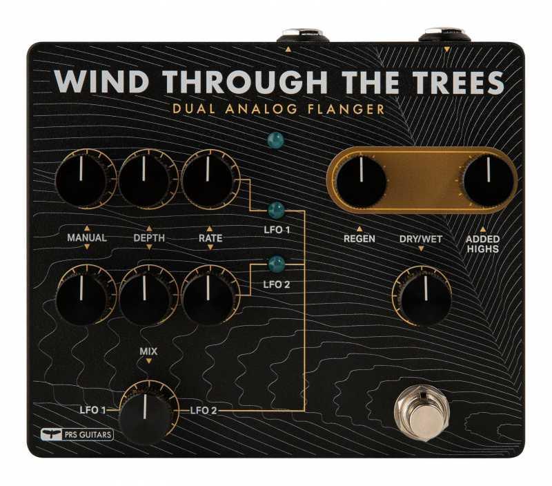 Pédale chorus / flanger / phaser / tremolo Prs Wind Through The Trees Dual Flanger