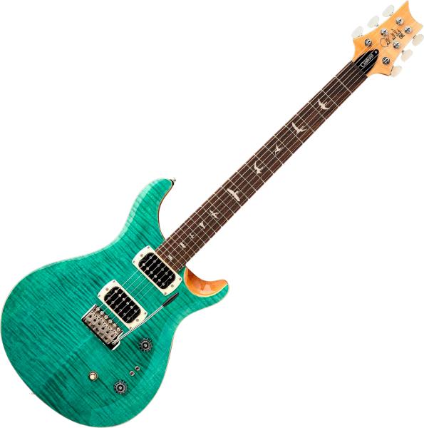 Prs SE Custom 24-08 (Wing Tuners) - turquoise Double cut electric
