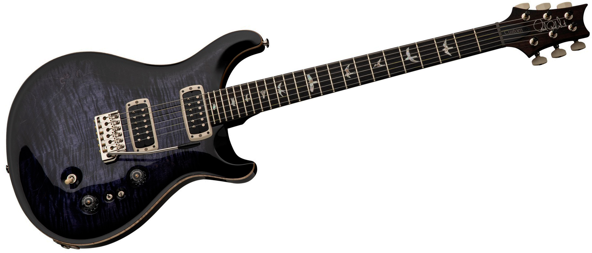 Prs Custom 24-08 Usa 2h Tci Trem Rw - Purple Mist - Guitare Électrique Double Cut - Variation 2