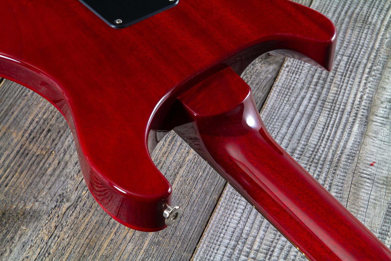 Prs Custom 24 10th Ann. S2 Ltd Usa 2h 85/15 Ht Rw - Bonni Pink Cherry Burst - Guitare Électrique Double Cut - Variation 8