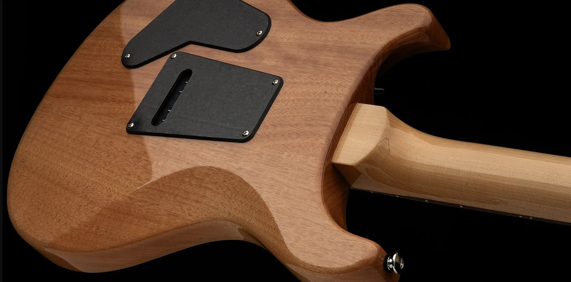 Prs Custom 24 Burled Ash Se Exotic Veneer Trem 2h Rw - Natural - Guitare Électrique Double Cut - Variation 4