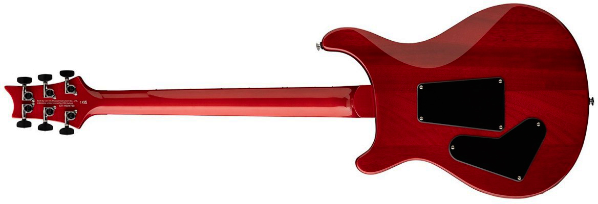 Prs Custom 24 Floyd Se (wing Tuners) 2h Fr Rw - Charcoal Cherry Burst - Guitare Électrique Double Cut - Variation 2