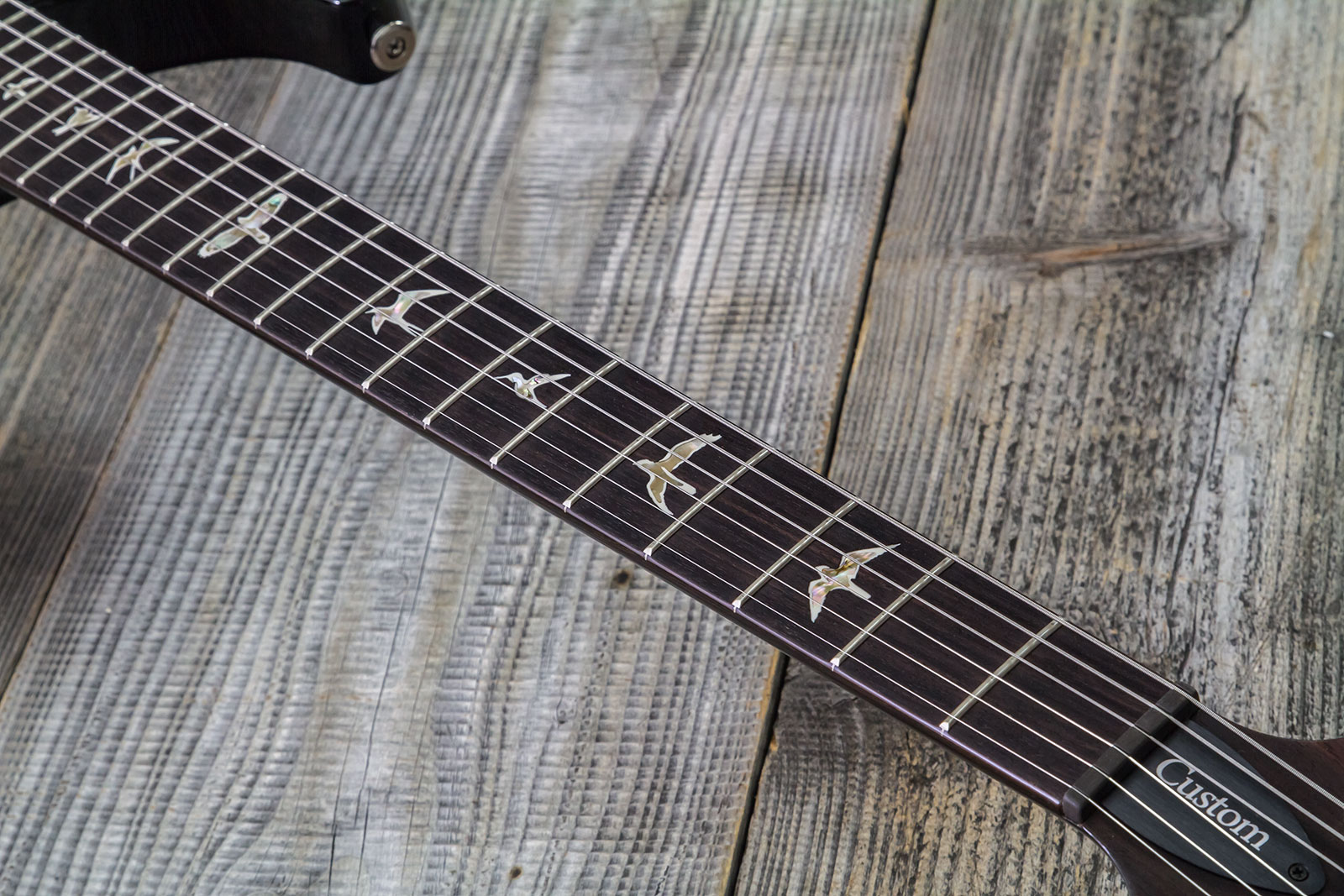 Prs Custom 24 Hand-signed Usa 2h Trem Rw #0400035 - Black Gold Wraparound Burst - Guitare Électrique Double Cut - Variation 5