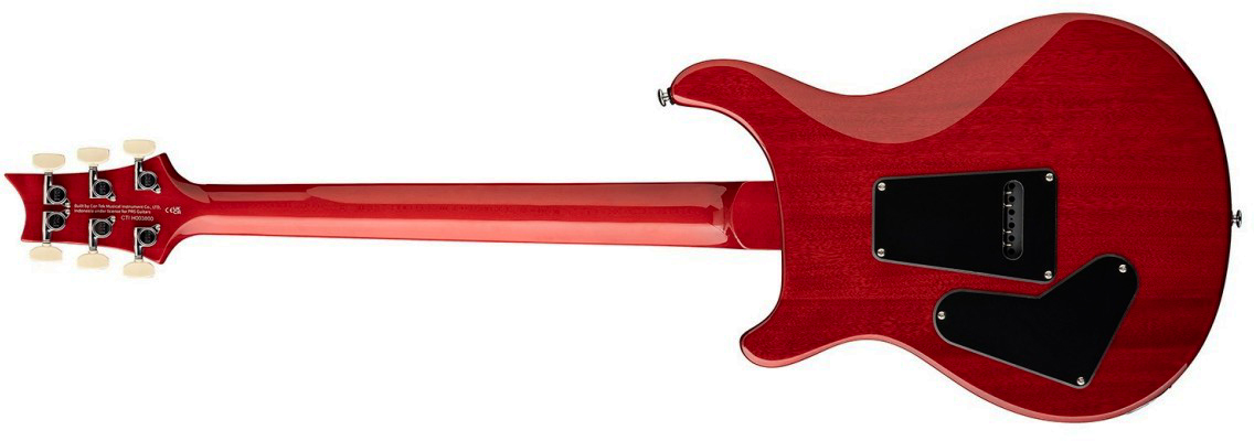 Prs Custom 24 Se (wing Tuners) 2h Trem Rw - Charcoal Cherry Burst - Guitare Électrique Double Cut - Variation 2