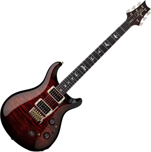 Prs USA Custom 24 (85/15 Pickups) - fire smokeburst Double cut
