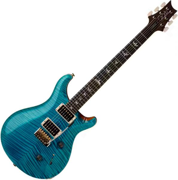 Prs USA Custom 24 (DMO Pickups) - carroll blue Double cut electric