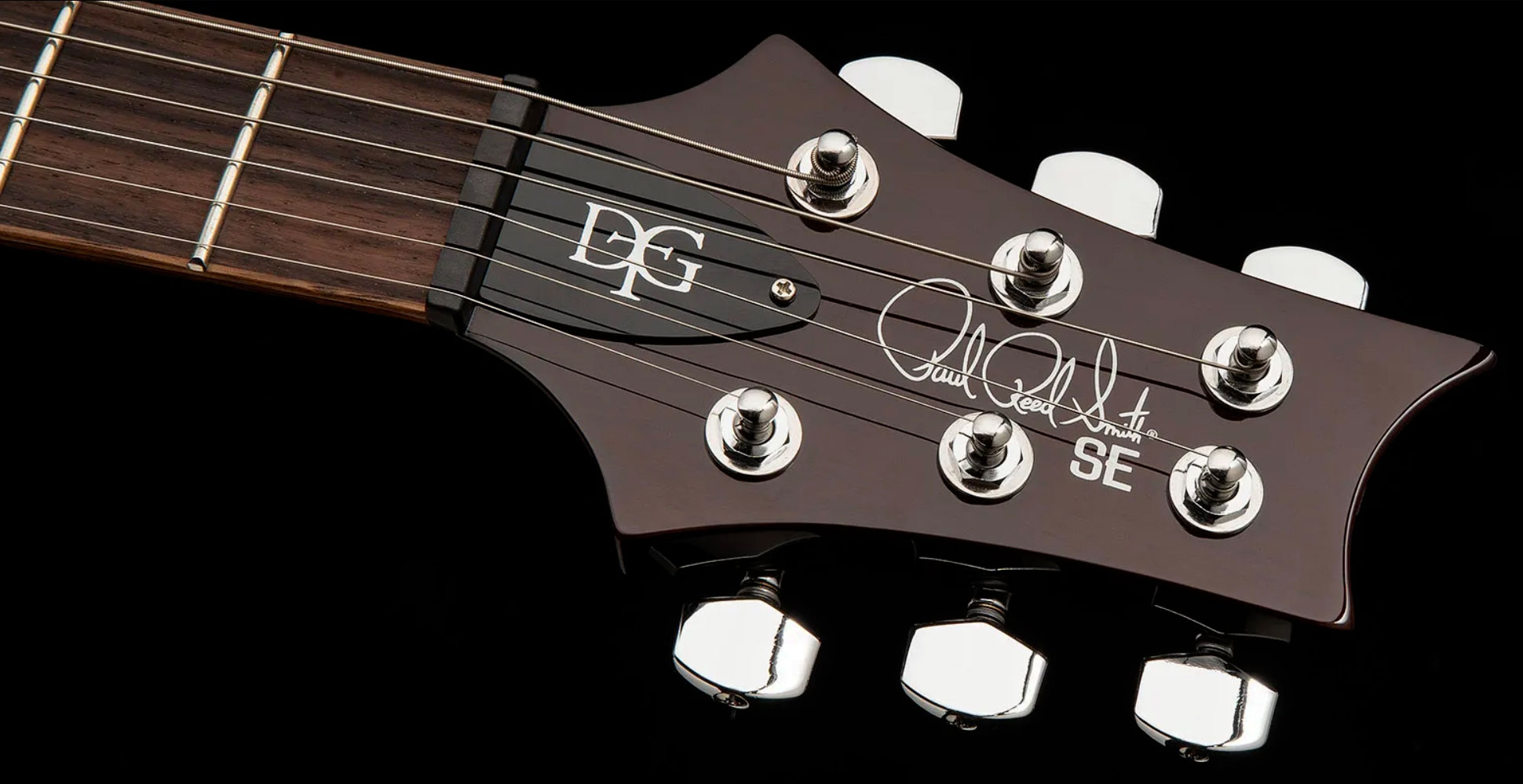 Prs David Grissom Dgt Se Signature 2h Trem Rw - Mccarty Tobacco Sunburst - Guitare Électrique Double Cut - Variation 4