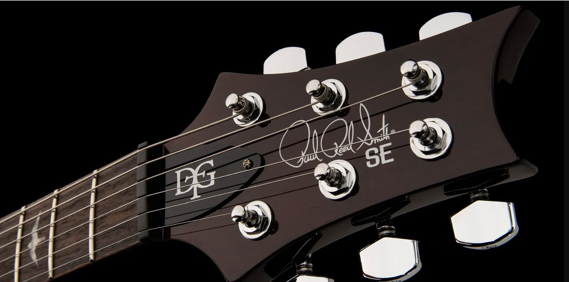 Prs David Grissom Se Dgt 2023 Signature 2h Trem Rw - Gold Top - Guitare Électrique Double Cut - Variation 3