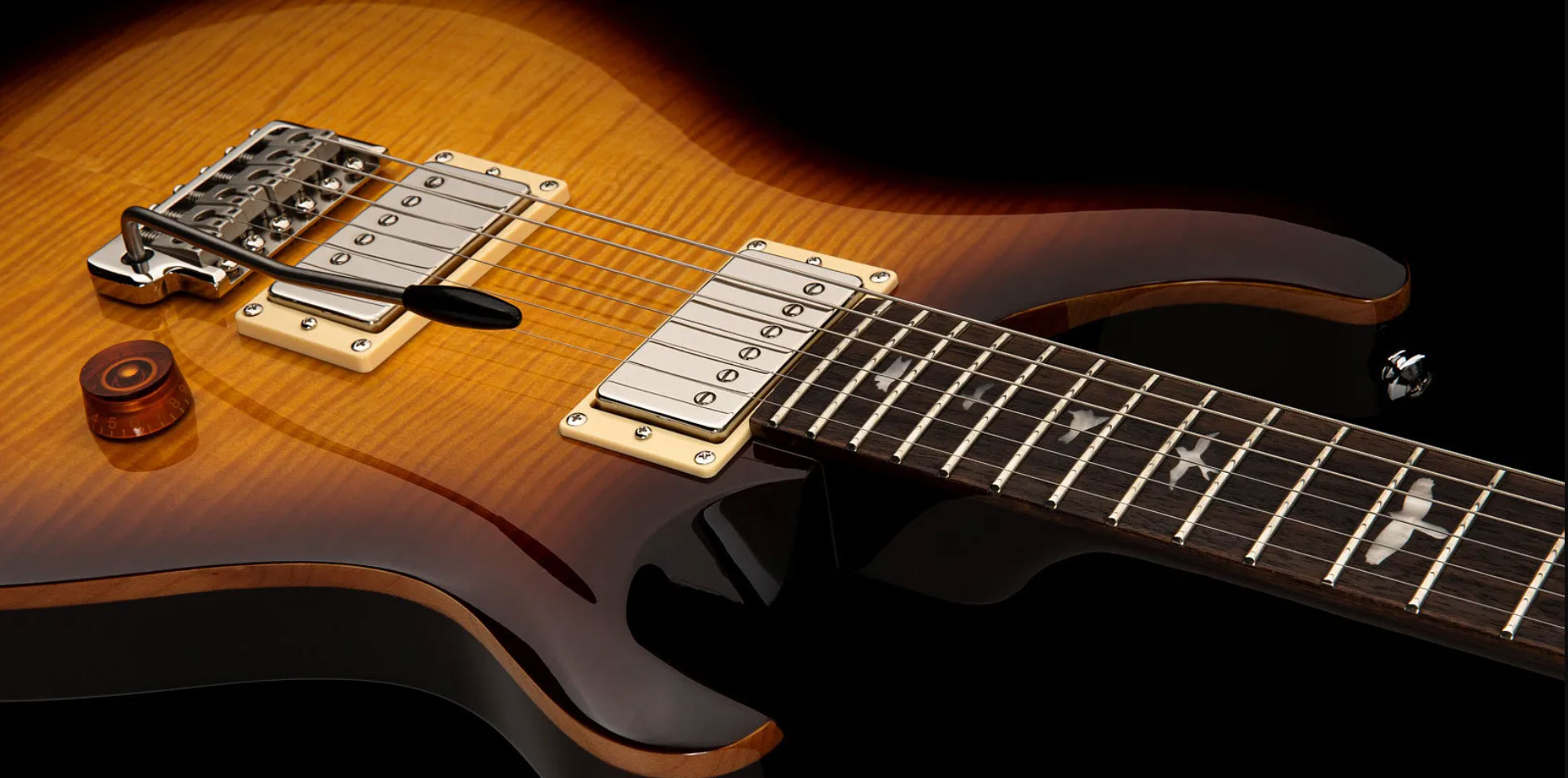 Prs David Grissom Se Dgt 2023 Signature 2h Trem Rw - Mccarty Tobacco Sunburst - Guitare Électrique Double Cut - Variation 3