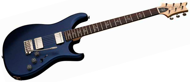 Prs Fiore Hh Satin Bolt-on Usa 2h Trem Rw - Metallic Midnight - Guitare Électrique Double Cut - Variation 1