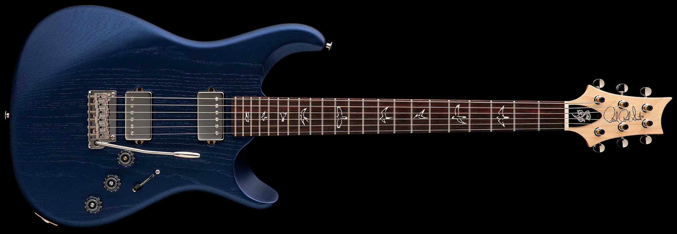 Prs Fiore Hh Satin Bolt-on Usa 2h Trem Rw - Metallic Midnight - Guitare Électrique Double Cut - Variation 3
