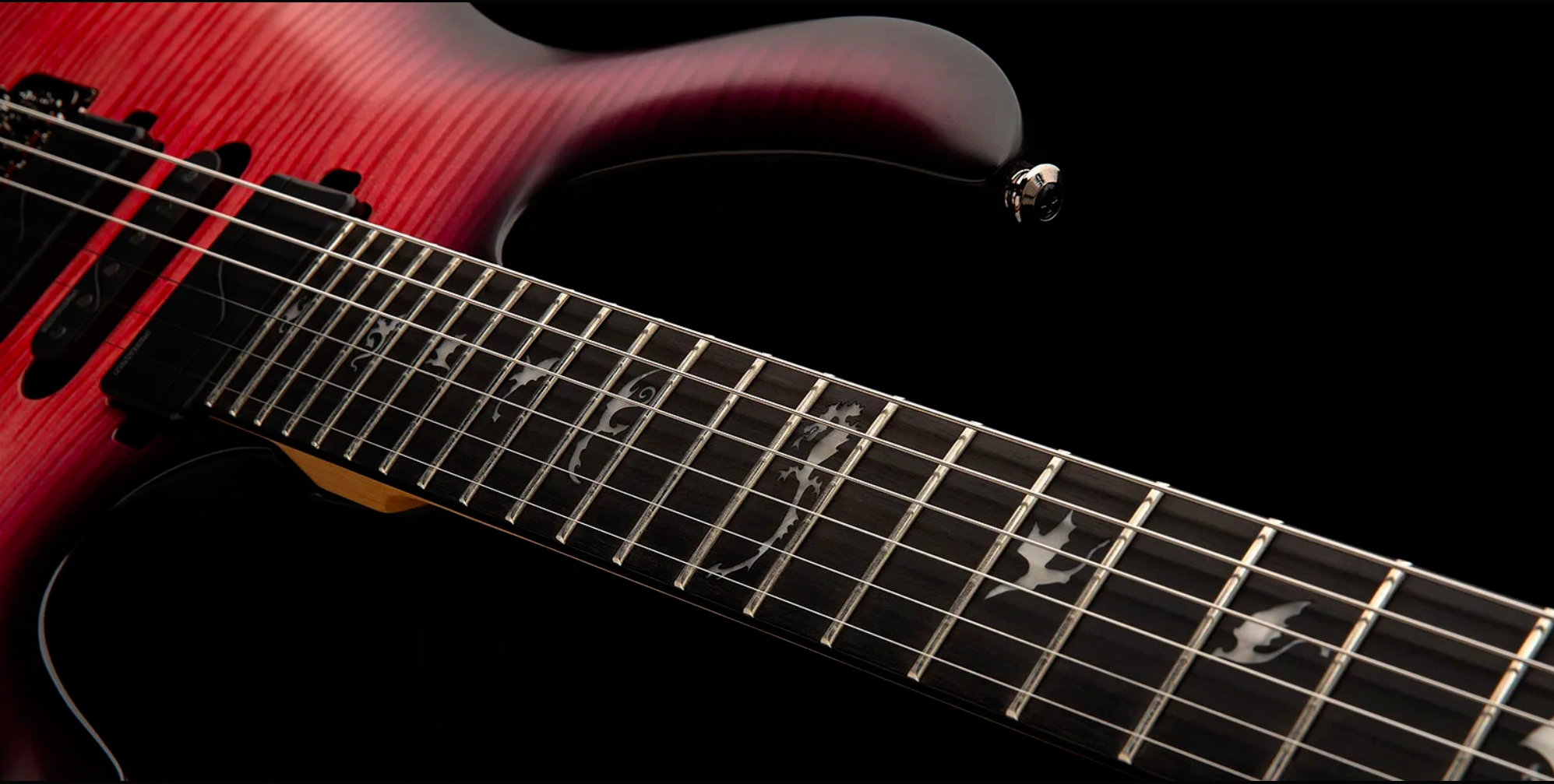 Prs Herman Li Chleo Se Signature Hsh Fishman Fluence Fr Eb - Orchid Dusk - Guitare Électrique Signature - Variation 2