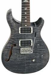 Guitare électrique 1/2 caisse Prs USA Bolt-On CE 24 Semi-Hollow - Faded gray black