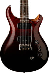 Guitare électrique double cut Prs USA Custom 24-08 Mango Top Ltd - Fire Red Gray/Black Fade