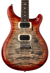 Guitare électrique double cut Prs SE Custom 24-08 (Wing Tuners) - Charcoal cherry burst