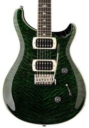 Guitare électrique double cut Prs SE Custom 24 Quilt (Wing Tuners) - Teal Black