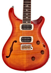 Guitare électrique 1/2 caisse Prs SE Custom 24 Semi-Hollow Piezo (Wing Tuners) - vintage sunburst