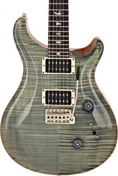 Guitare électrique double cut Prs USA Custom 24 - Trampas green