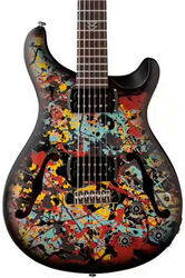 Guitare électrique baryton Prs SE Ed Sheeran Hollowbody I Ltd (Piezo, Baritone) - Cosmic Splash