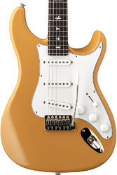Guitare électrique forme str Prs USA John Mayer Silver Sky Defender Ltd - Sandglow Yellow
