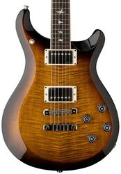 Guitare électrique double cut Prs 10th Anniversary S2 McCarty 594 Ltd (USA) - Black Amber