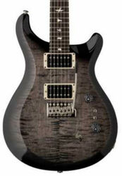 Guitare électrique double cut Prs S2 USA Custom 24-08 (85/15 S) - Faded grey black burst