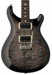 Guitare électrique double cut Prs S2 USA Custom 24-08 - Faded grey black burst