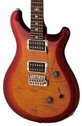 Guitare électrique double cut Prs USA S2 Custom 24 - Dark cherry sunburst