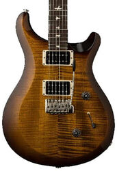 Guitare électrique double cut Prs USA S2 Custom 24 - Black amber