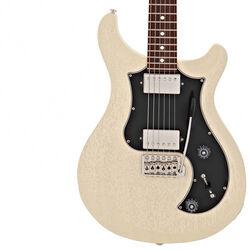 Guitare électrique double cut Prs USA Standard 22 Satin - Antique white