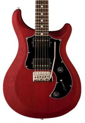 Guitare électrique solid body Prs USA S2 Standard 24 Satin - Vintage cherry