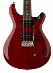 Guitare électrique double cut Prs SE CE24 - Black cherry