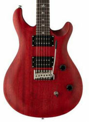 Guitare électrique double cut Prs SE CE24 Standard - vintage cherry