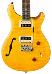 Guitare électrique 1/2 caisse Prs SE Custom 22 Semi-Hollow 2021 - Santana yellow