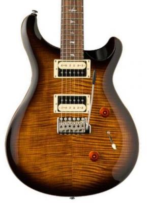 Guitare électrique solid body Prs SE Custom 24 2021 - Black gold burst
