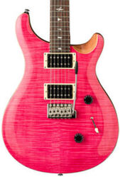 Guitare électrique double cut Prs SE Custom 24 - Bonnie pink