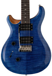 Guitare électrique double cut Prs SE Custom 24 2023 LH - Faded blue