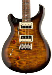 Guitare électrique gaucher Prs SE Custom 24 LH - Black gold burst
