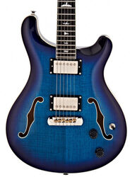 Guitare électrique 1/2 caisse Prs SE Hollowbody II - Faded blue burst