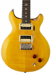Guitare électrique double cut Prs SE Santana - Santana yellow